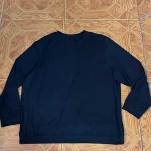 Skims Men’s Black Soft Long Sleeve Lounge Shirt Size XL Onyx